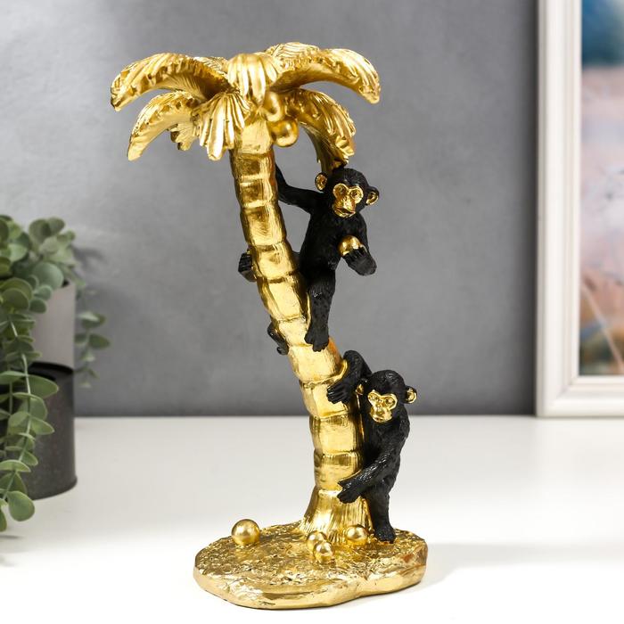 Сувенир полистоун подсвечник "Обезьяны на пальме" золото 28х15х13,5 см
Сувенир полистоун подсвечник "Обезьяны на пальме" золото 28х15х13,5 см