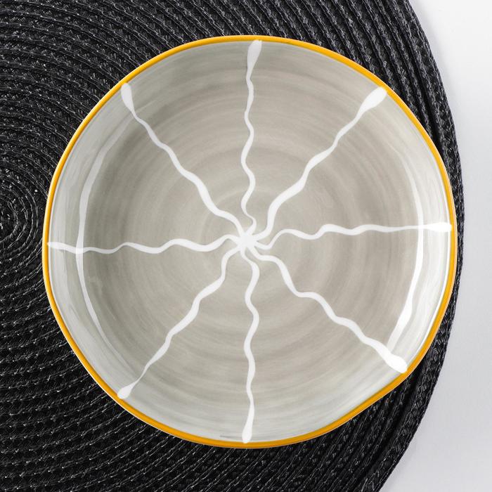 Тарелка пирожковая «Молния», d=15,5 см 
Тарелка пирожковая «Молния», d=15,5 см