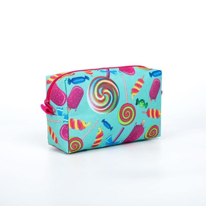 Косметичка дорожная, отдел на молнии, с подкладом, цвет голубой, «Сладости»
Косметичка дорожная, отдел на молнии, с подкладом, цвет голубой, «Сладости»
