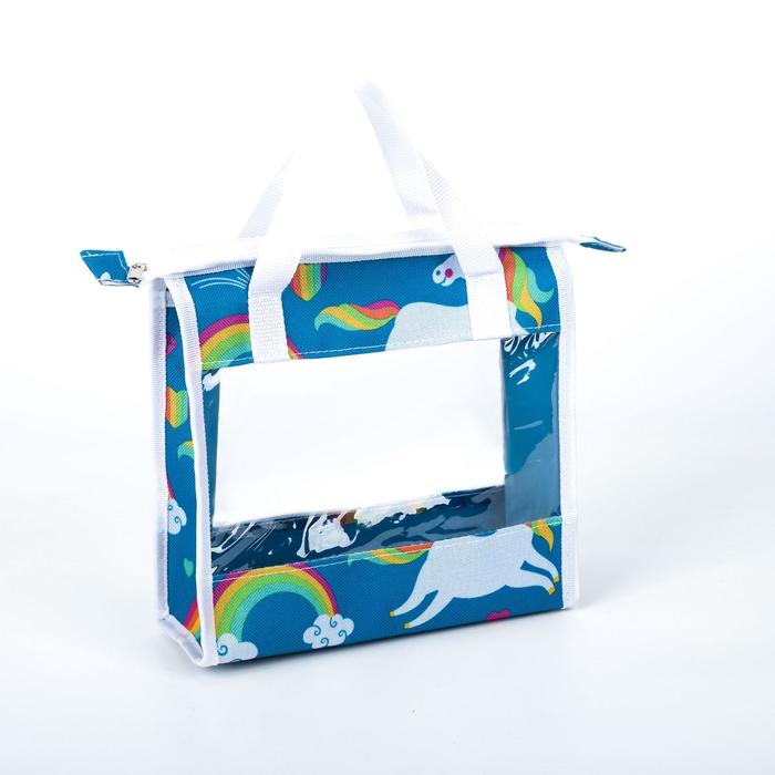 Косметичка на молнии, цвет синий
Косметичка на молнии, цвет синий