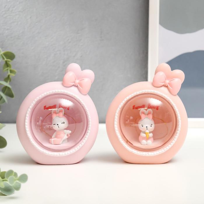 Сувенир полистоун свет "Нараядная зайка" МИКС 12х10х5 см
Сувенир полистоун свет "Нараядная зайка" МИКС 12х10х5 см