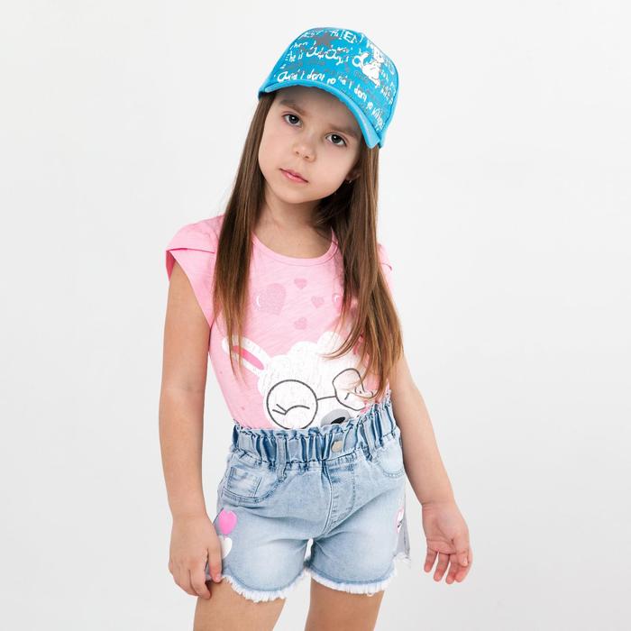 Шорты джинсовые для девочки, цвет голубой, рост 104 см
Шорты джинсовые для девочки, цвет голубой, рост 104 см