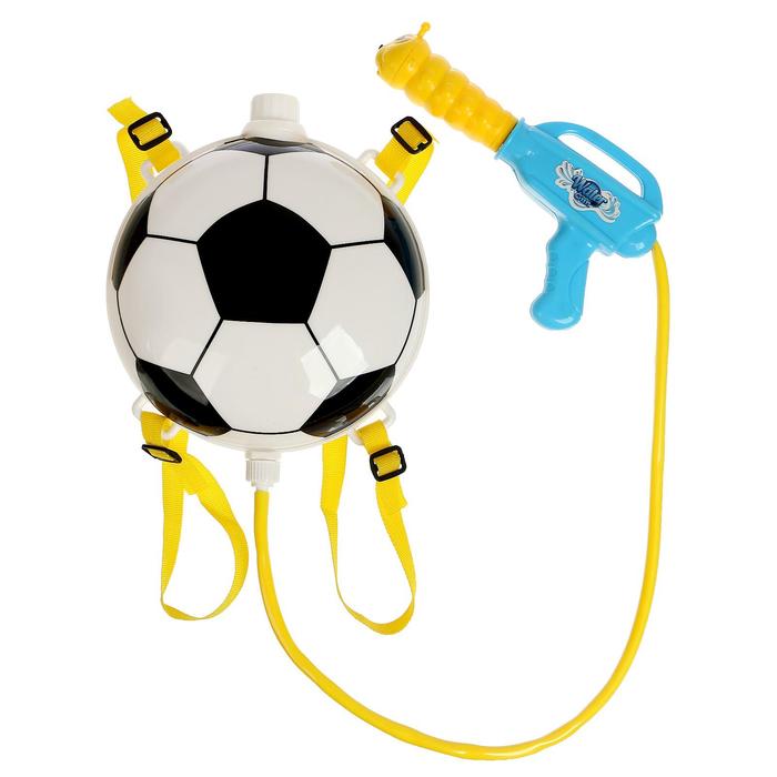 Водный пистолет с ранцем «Футбол»
Водный пистолет с ранцем «Футбол»