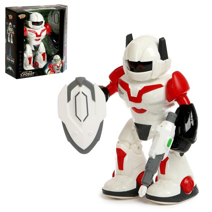 Робот «Герой», световые и звуковые эффекты, работает от батареек
Робот «Герой», световые и звуковые эффекты, работает от батареек