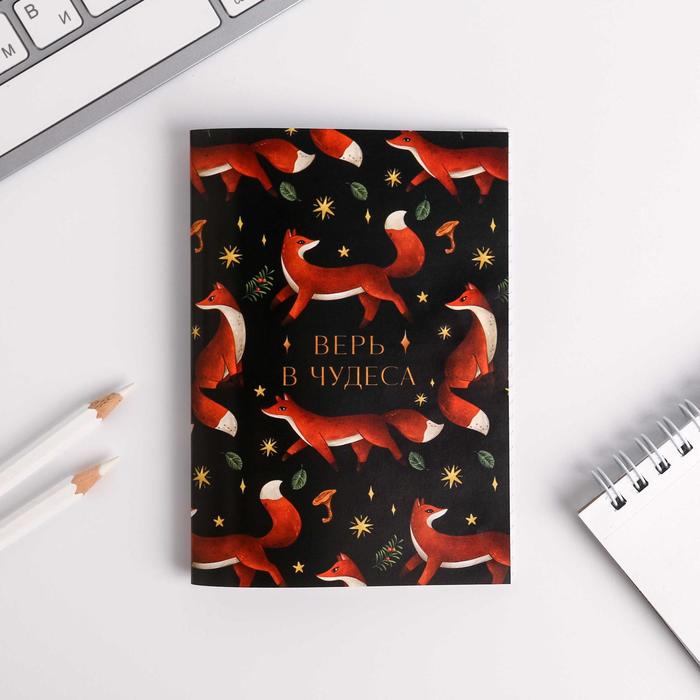 Блокнот А6 «Верь в чудеса» 32 листа
Блокнот А6 «Верь в чудеса» 32 листа