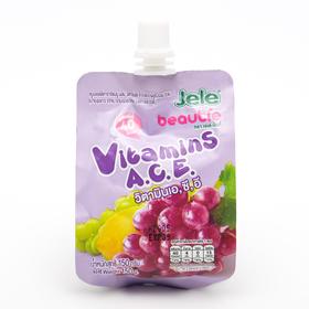 Желе бьюти JELE "Beautie Натуральный фруктовый микс +виноград, витамин А,С,E", 150 г 1
Желе бьюти JELE "Beautie Натуральный фруктовый микс +виноград, витамин А,С,E", 150 г 1