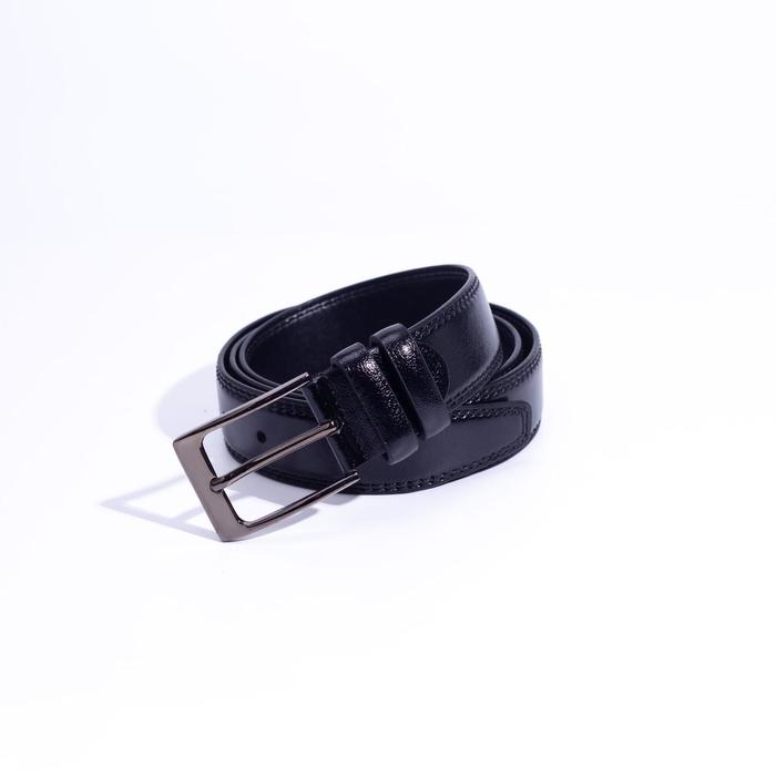 Ремень мужской, ширина 3,3 см, винт, пряжка металл, цвет чёрный
Ремень мужской, ширина 3,3 см, винт, пряжка металл, цвет чёрный