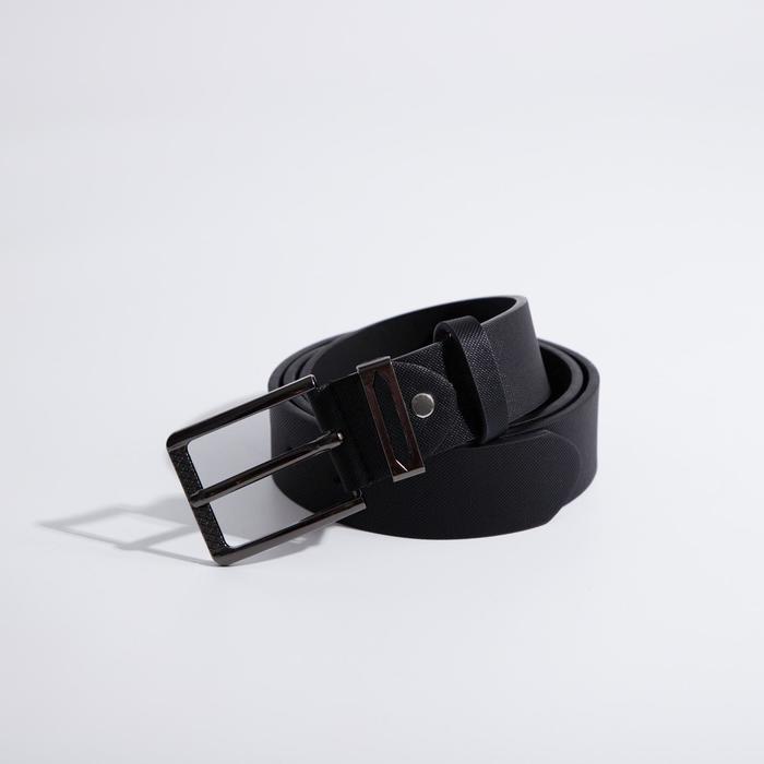 Ремень мужской, ширина 4 см, винт, пряжка металл, цвет чёрный
Ремень мужской, ширина 4 см, винт, пряжка металл, цвет чёрный