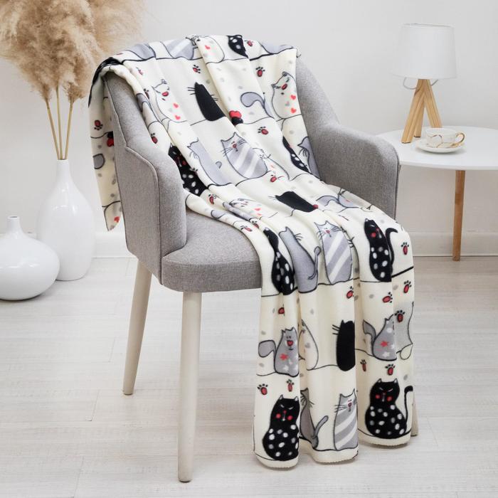 Плед «Котофей», 120х150 см
Плед «Котофей», 120х150 см