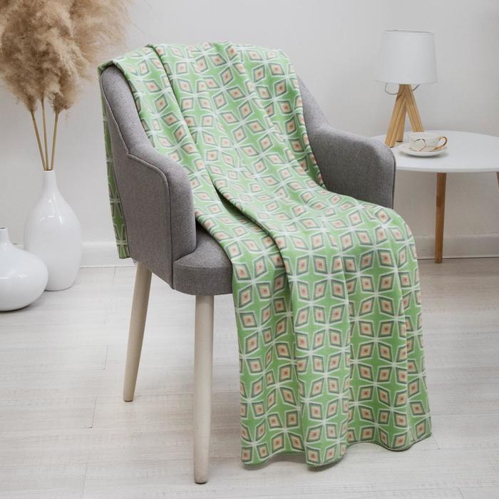 Плед «Ромбы», цвет зелёный, 130х170 см
Плед «Ромбы», цвет зелёный, 130х170 см