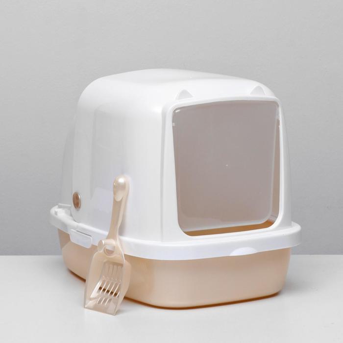 Туалет закрытый «Айша» с совком 53 × 39 × 40 см, бежевый перламутр
Туалет закрытый «Айша» с совком 53 × 39 × 40 см, бежевый перламутр