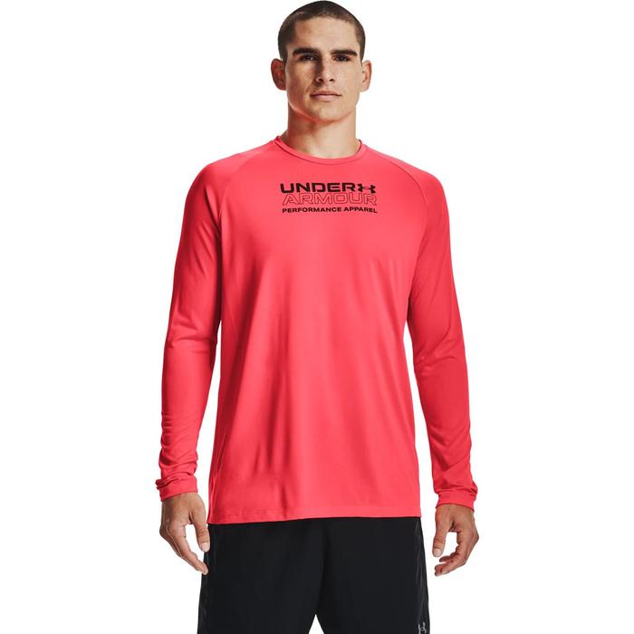 фото Лонгслив under armour tech 2.0 orig of perf long sleeve tee, размер 48-50 (1361705-628)