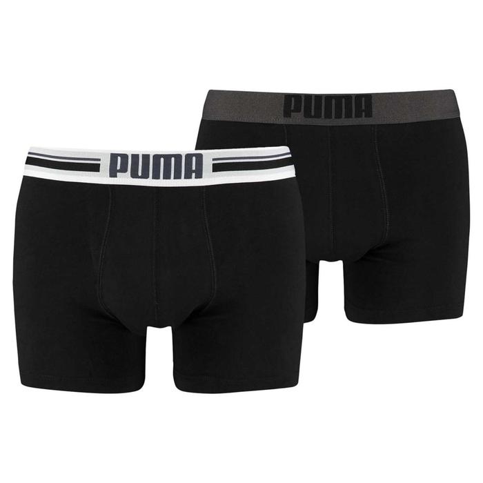 фото Трусы 2 шт puma placed logo boxer 2p, размер 48-50 (90651903)