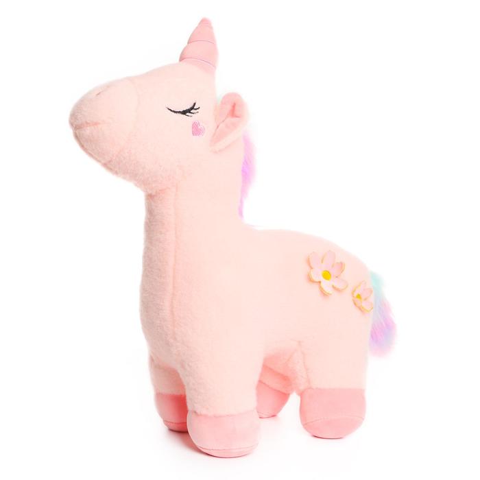 Мягкая игрушка «Единорог с цветами», 45 см, цвета МИКС 
Мягкая игрушка «Единорог с цветами», 45 см, цвета МИКС