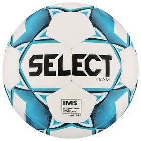 Мяч футбольный SELECT Team IMS, размер 5, IMS, 32 панели, ПУ, ручная сшивка, цвет белый/синий
Мяч футбольный SELECT Team IMS, размер 5, IMS, 32 панели, ПУ, ручная сшивка, цвет белый/синий
