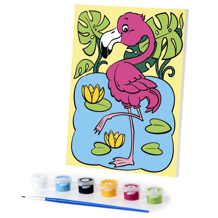 Картина по номерам «Фламинго» 21х15 см
Картина по номерам «Фламинго» 21х15 см