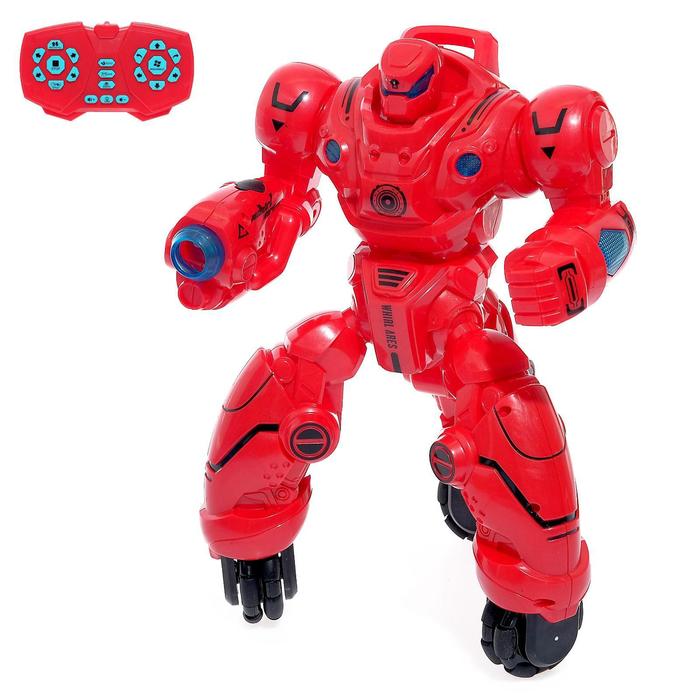 Робот радиоуправляемый «Кибер воин», световые и звуковые эффекты, цвет красный
Робот радиоуправляемый «Кибер воин», световые и звуковые эффекты, цвет красный