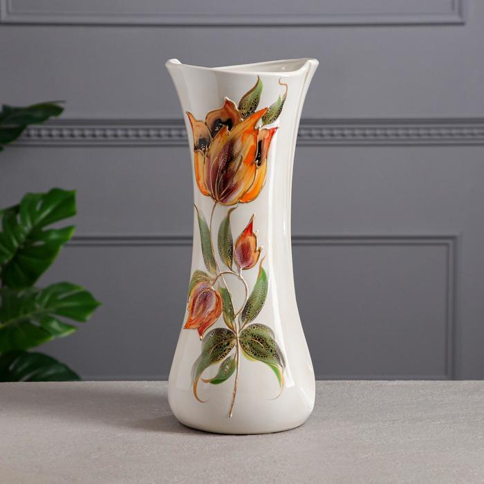 Ваза керамическая "Румба", настольная, цветы, 36 см 
Ваза керамическая "Румба", настольная, цветы, 36 см