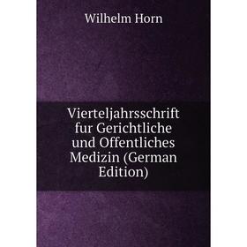 Книга Vierteljahrsschrift fur Gerichtliche und Offentliches Medizin (German Edition)
Книга Vierteljahrsschrift fur Gerichtliche und Offentliches Medizin (German Edition)