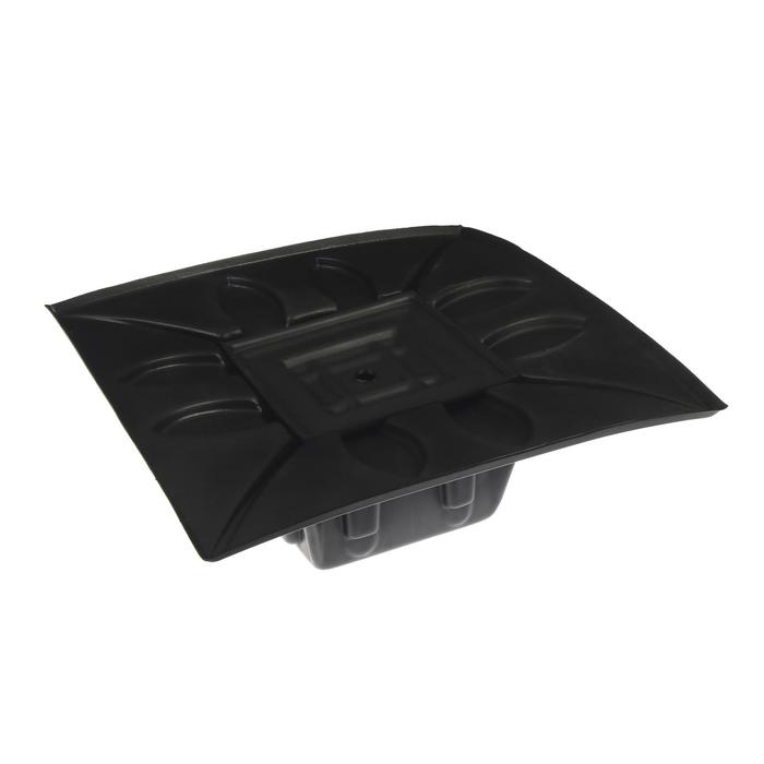 Пруд под фонтан, квадратный, 69 × 68 × 23 см, без насоса, чёрный
Пруд под фонтан, квадратный, 69 × 68 × 23 см, без насоса, чёрный