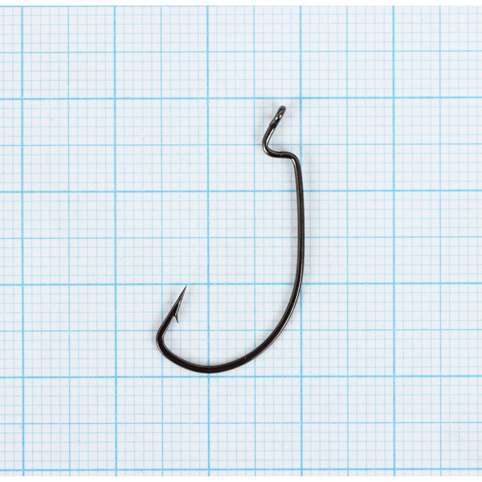 фото Крючки офсетные yugana wide range worm №6, 5 шт в упак.