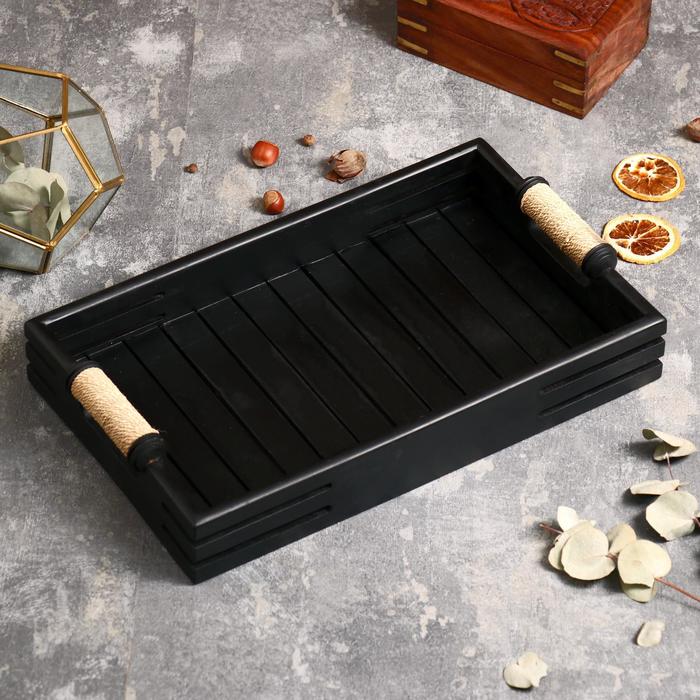 Поднос "Закат" Махагон 37х22х7 см
Поднос "Закат" Махагон 37х22х7 см