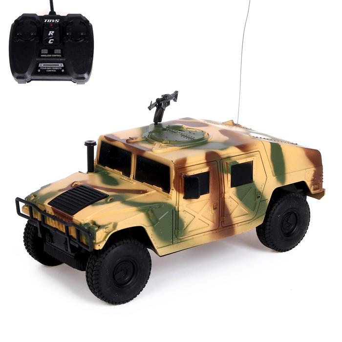 Джип радиоуправляемый «Армейский», работает от батареек
Джип радиоуправляемый «Армейский», работает от батареек