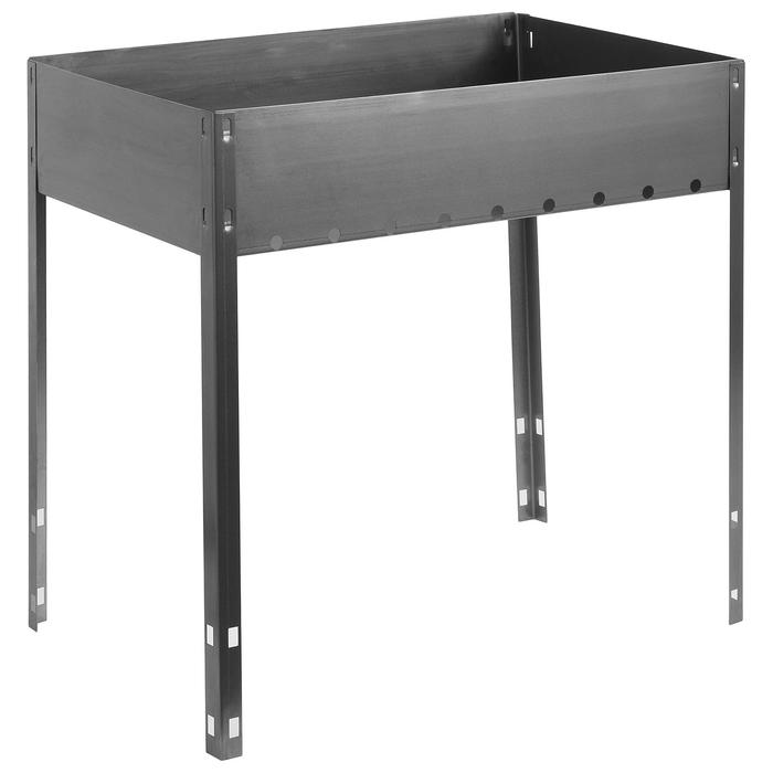 Мангал сборный без шампуров
Мангал сборный без шампуров