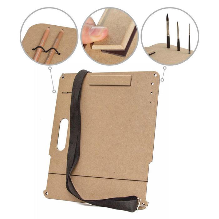 Планшет с магнитным зажимом А3, МДФ, 400 х 470, ЗХК "Сонет", с ремнём
Планшет с магнитным зажимом А3, МДФ, 400 х 470, ЗХК "Сонет", с ремнём