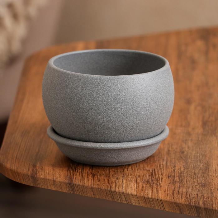 Горшок для цветов "Шар", крошка, металлик, 0.4 л
Горшок для цветов "Шар", крошка, металлик, 0.4 л