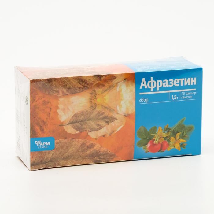Афразетин, 20 фильтр пакетов по 1.5 г 
Афразетин, 20 фильтр пакетов по 1.5 г