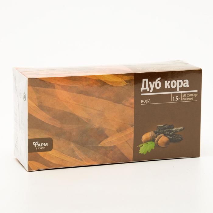 Кора дуба, 20 фильтр пакетов по 1.5 г
Кора дуба, 20 фильтр пакетов по 1.5 г