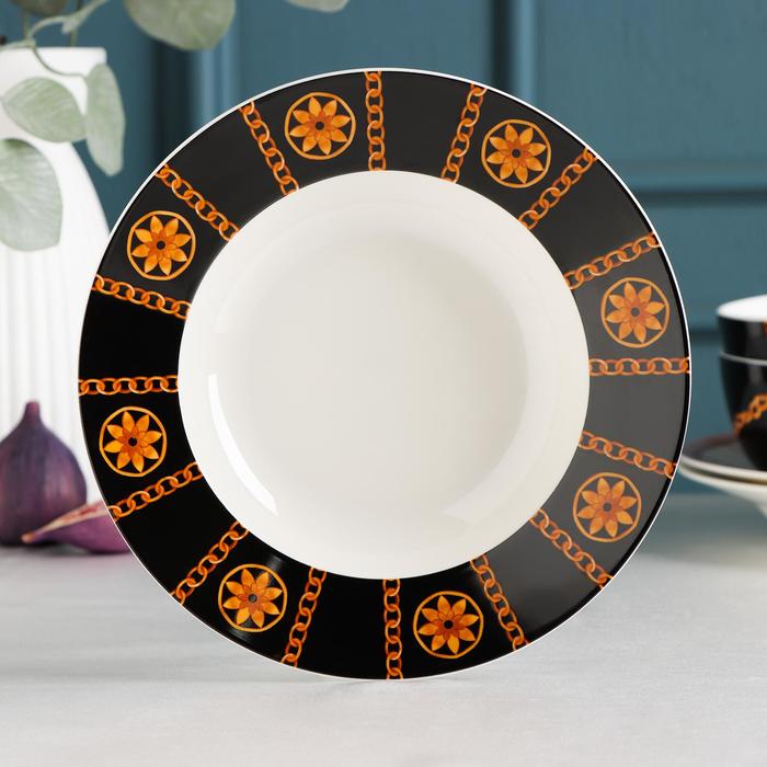 Тарелка суповая Magistro «Княгиня», 480 мл, d=20,2 см
Тарелка суповая Magistro «Княгиня», 480 мл, d=20,2 см