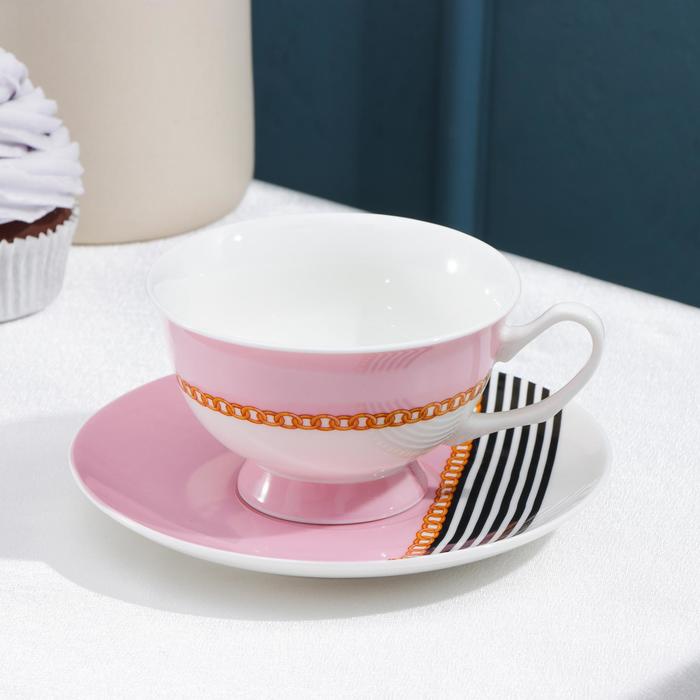 Чайная пара Magistro «Миледи», чашка 240 мл, блюдце d=14 см
Чайная пара Magistro «Миледи», чашка 240 мл, блюдце d=14 см