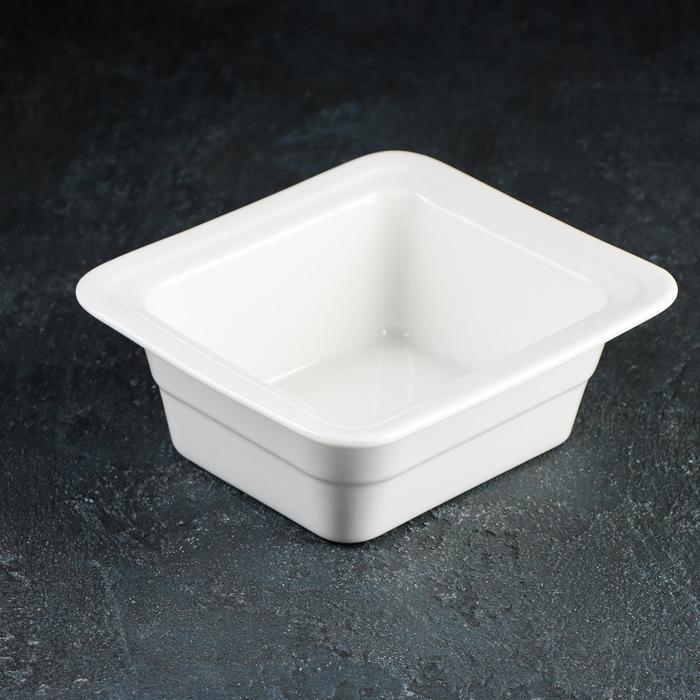 Гастроемкость «Лемантино», 17×16×6,5 см, 1/6
Гастроемкость «Лемантино», 17×16×6,5 см, 1/6