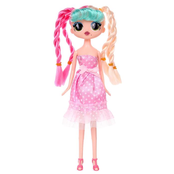 Кукла модная «Мультяшка» в платье, МИКС
Кукла модная «Мультяшка» в платье, МИКС