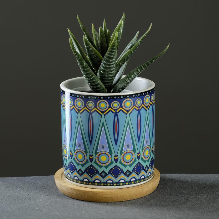 Горшок для цветов "Цветные узоры" на деревянной подставке, микс 7,5*7,5см
Горшок для цветов "Цветные узоры" на деревянной подставке, микс 7,5*7,5см