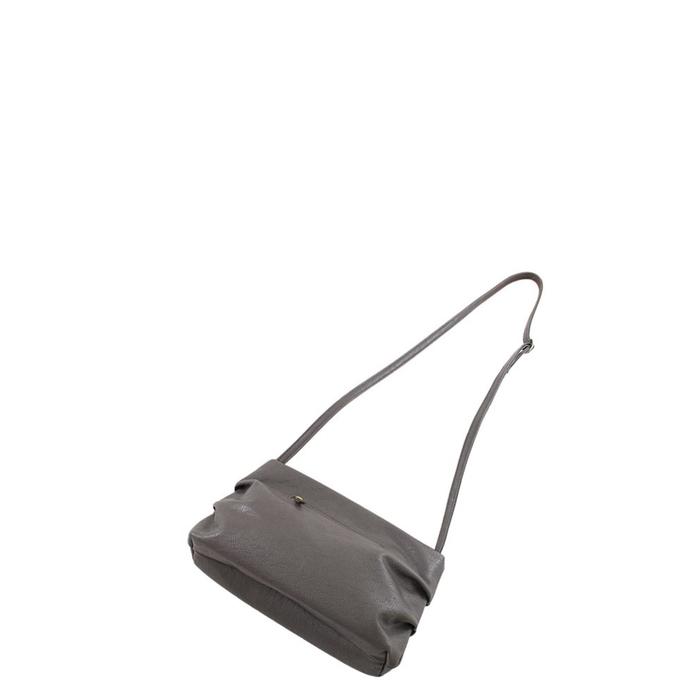 фото Сумка кросс-боди иск.кожа, отдел на молнии, цвет серый 29х13х18,5см bagsland