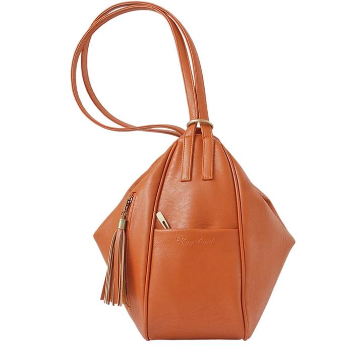 фото Сумка мешок иск.кожа, отдел на молнии, цвет бордовый 27х15,5х33см bagsland