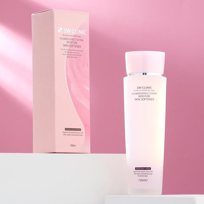 Интенсивно увлажняющий тоник 3W CLINIC Flower Effect, 150 мл
Интенсивно увлажняющий тоник 3W CLINIC Flower Effect, 150 мл