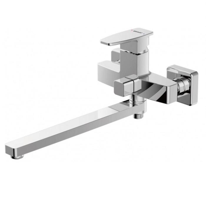 Смеситель для ванны BRAVAT RIFFLE F672106C-L, однорычажный, с длинным изливом, хром 
Смеситель для ванны BRAVAT RIFFLE F672106C-L, однорычажный, с длинным изливом, хром