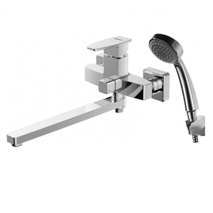 Смеситель для ванны BRAVAT RIFFLE F672106C-LB, с длинным изливом и лейкой, хром
Смеситель для ванны BRAVAT RIFFLE F672106C-LB, с длинным изливом и лейкой, хром