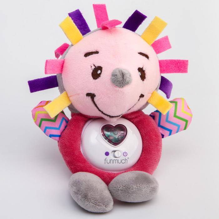 Игрушка - светильник, развивающая, музыкальная «Еж», 21 см.
Игрушка - светильник, развивающая, музыкальная «Еж», 21 см.