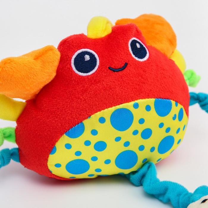 фото Подвеска мягкая музыкальная «крабики», с резинкой, виды микс, крошка я