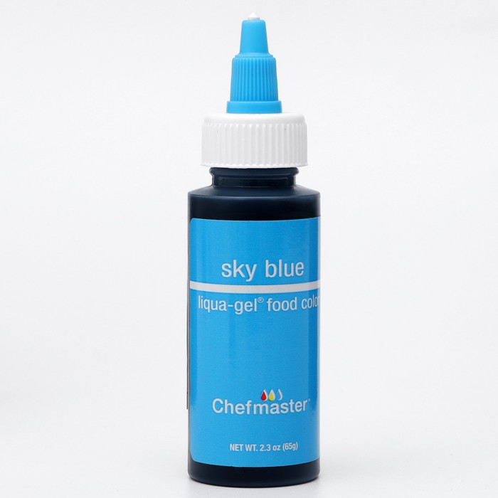 Краска гелевая Chefmaster «Голубое небо» концентрированная, 65 г
Краска гелевая Chefmaster «Голубое небо» концентрированная, 65 г