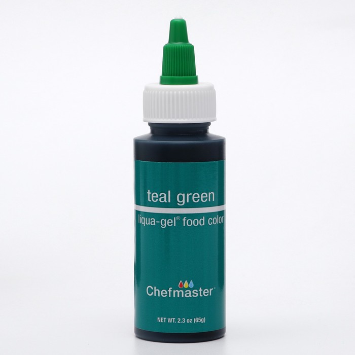 Краска гелевая Chefmaster, бирюзовая, концентрированная, 65 г
Краска гелевая Chefmaster, бирюзовая, концентрированная, 65 г