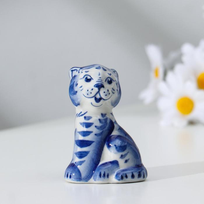 Сувенир "Тигр Раджа", гжель
Сувенир "Тигр Раджа", гжель