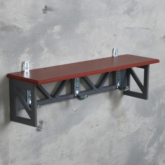 Вешалка-полка Лофт, красная
Вешалка-полка Лофт, красная