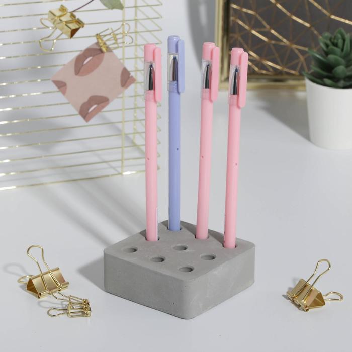 Органайзер для канцтоваров бетон «Блаженство», 8 х 8 х 3 см
Органайзер для канцтоваров бетон «Блаженство», 8 х 8 х 3 см