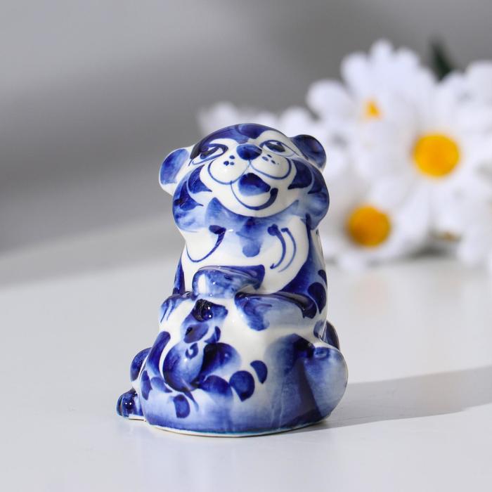 Сувенир "Тигр с мешком" , 8,5 см,гжель
Сувенир "Тигр с мешком" , 8,5 см,гжель